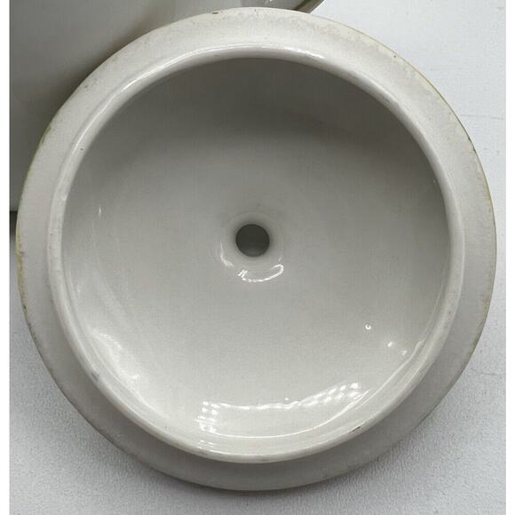 Teapot Nippon Square Plate Gold Trim Handles Rose Design Porcelain Hand Painted - Picture 9 of 12